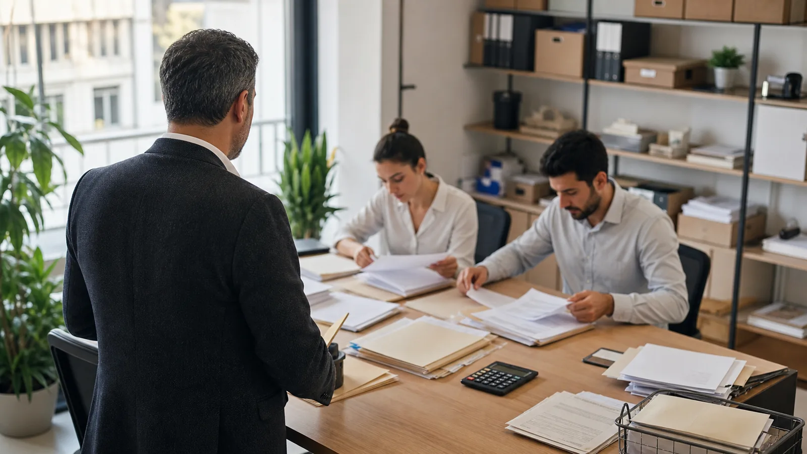 İşletmenin satış, alış, ödeme ve finansal kayıtlarını inceleyen profesyonel ekip